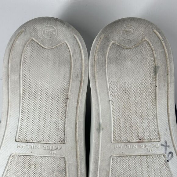 Peter Millar Shoes Men’s Size 13 M Blue Breeze Canvas Slip On Casual Footwear - Picture 12 of 15